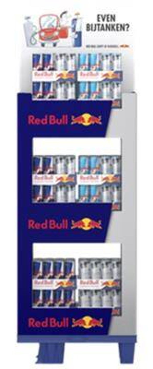DISPLAY RED BULL DRIVING + SUMMER 288X25CL CANS Art nr. 57094