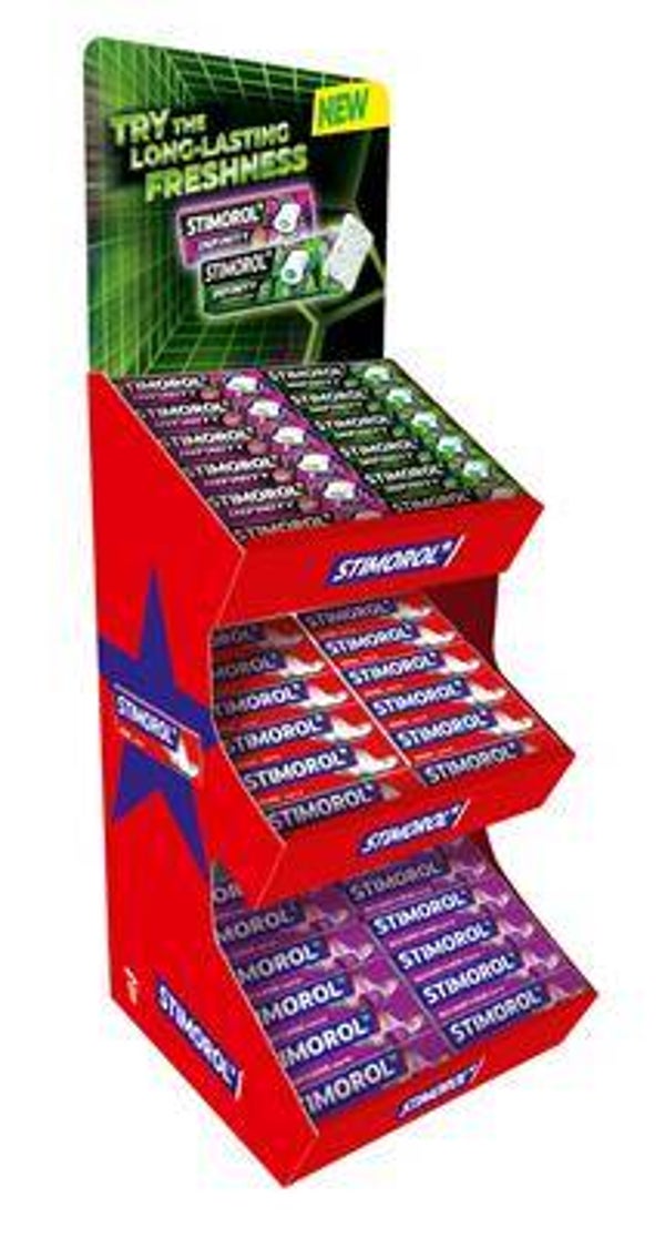 Display TOONBANKDISPLAY STIMOROL INFINITY 110 ST Art nr. 56394