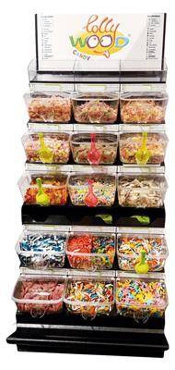 Display PRIBOX SNOEPMEUBEL STANDAARD 15 BOX Art nr. 41930