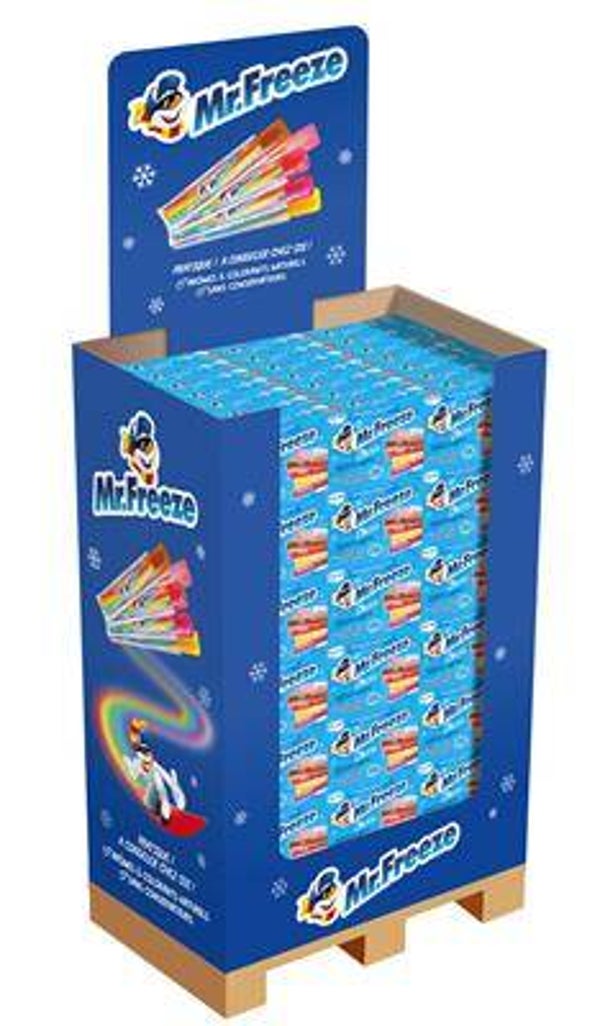 Display CALYPSO DISPLAY MR FREEZE CLASSIC 20 stuks 20ML X161 Art nr. 52285