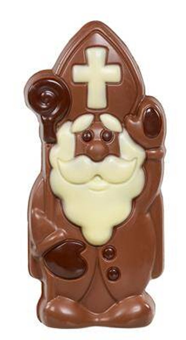 MATTHÉ SINTERKLAAS MELK DECO CELLO 2X250G 20CM Art nr. 54345