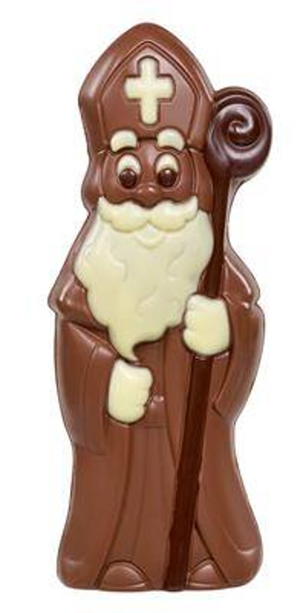 MATTHÉ SINTERKLAAS MELK DECO CELLO 4X150G 19,5CM Art nr. 25909
