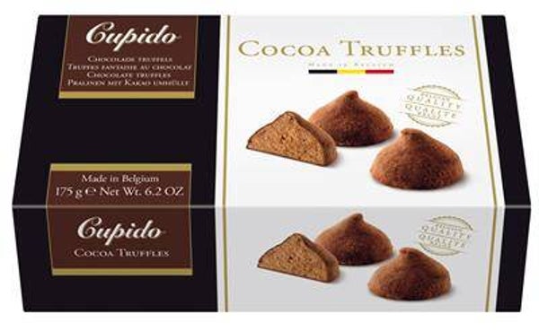 CUPIDO CACAOTRUFFELS IN BALLOTIN 12X175G Art nr. 25620