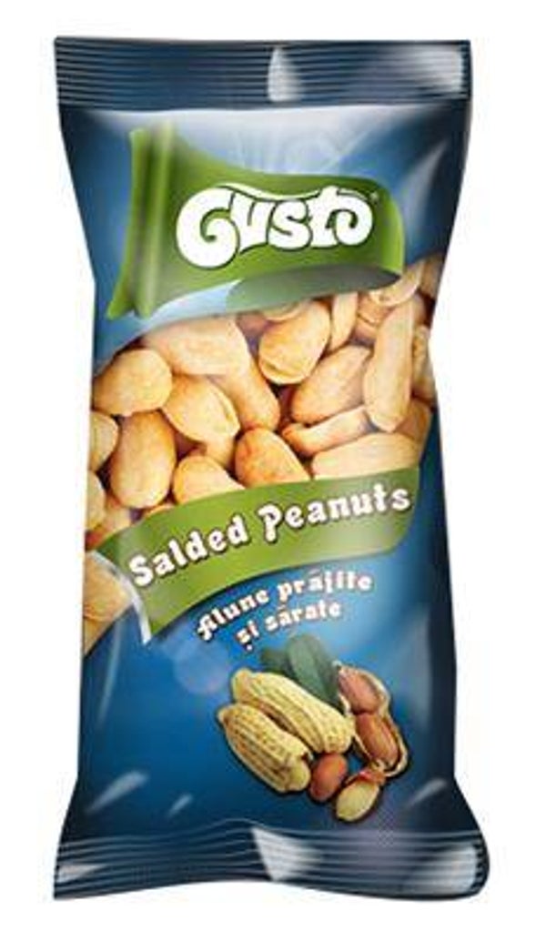 GUSTO ROASTED AND SALTY PEANUTS 15X45G Art nr. 55924