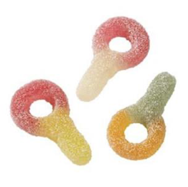 7 STICK JELLIES SOUR PACIFIER 1KG Art nr. 56682