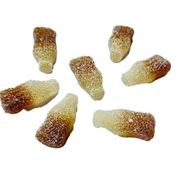 7 STICK JELLIES SOUR COLA BOTTLES 1KG Art nr. 56679