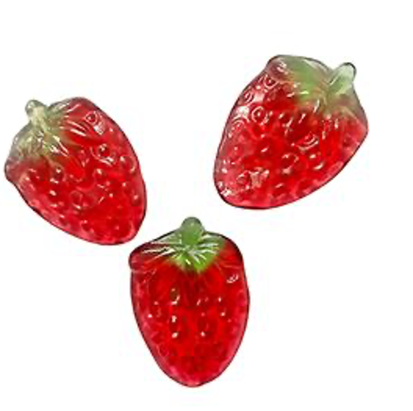 7 STICK JELLIES SWEET BIG STRAWBERRIES 1KG Art nr. 56676