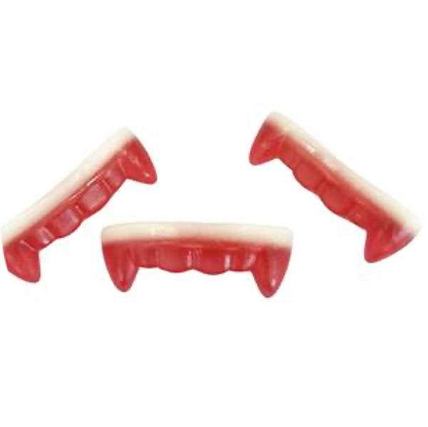 7 STICK JELLIES SWEET DRACULA TEETH 1KG Art nr. 56678