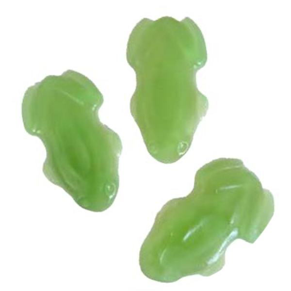 7 STICK JELLIES SWEET FROGS 1KG Art nr. 55891