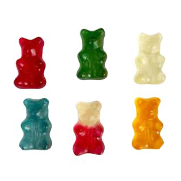 7 STICK JELLIES SWEET MEDIUM BEARS 1KG Art nr. 56674