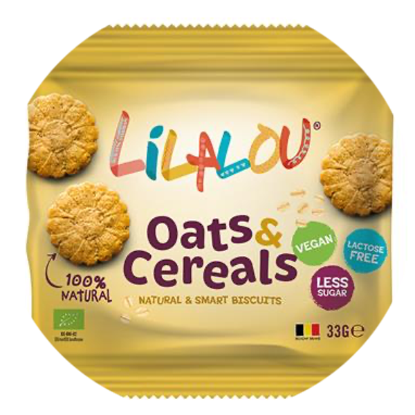 LILALOU BISCUITS HAVER & GRANEN BIO 40X33G Art nr. 54817