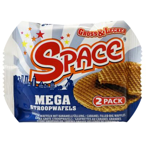 GROSS & LECKER STROOPWAFELS 24X80G 2 STUKS Art nr. 32405