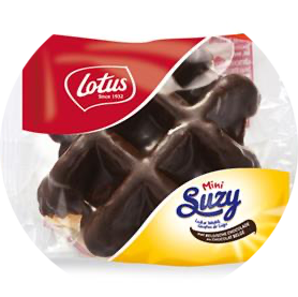 LOTUS MINI SUZY WAFEL MET CHOCOLADE 48X33G 1ST Art nr. 39108