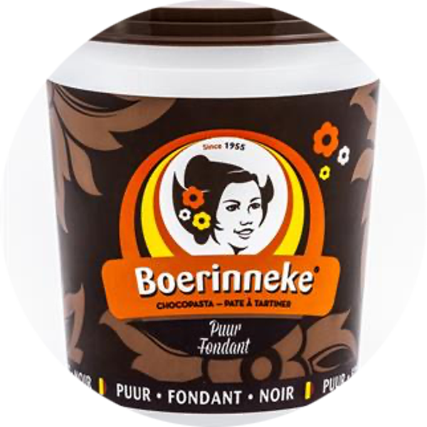 BOERINNEKE CHOCO PUUR 6X1KG Art nr. 1099