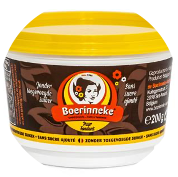 BOERINNEKE CHOCO PUUR ZTS 12X200G Art nr. 32843
