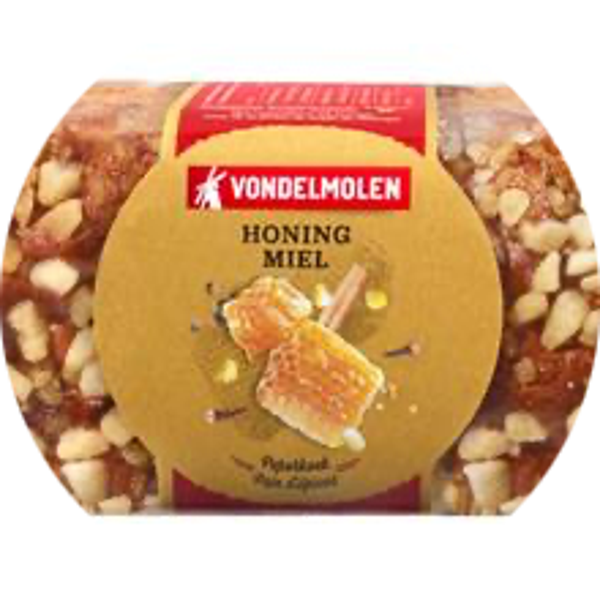 VONDELMOLEN ARTISAN. HONINGKOEK PARELSUIKER 8X400G Art nr. 54142
