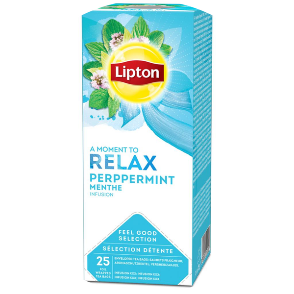 LIPTON MUNT RELAX 25 BUILTJES X6 Art nr. 26852