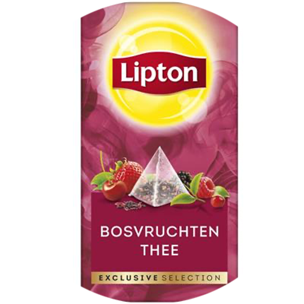 LIPTON EXCL. SEL. BOSVRUCHTEN 25 BUILTJES X6 Art nr. 54105