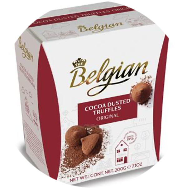 THE BELGIAN CACAOTRUFFELS ORIGINAL BALLOT. 15X200G Art nr. 37096