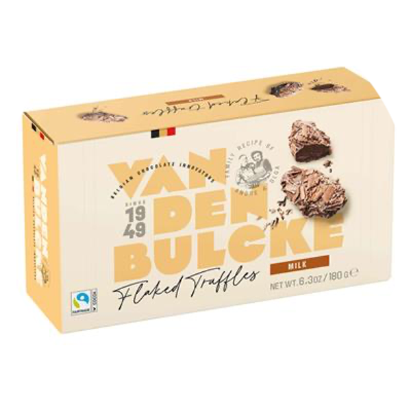 VANDENBULCKE TRUFFELS MELK 12X180G Art nr. 56442