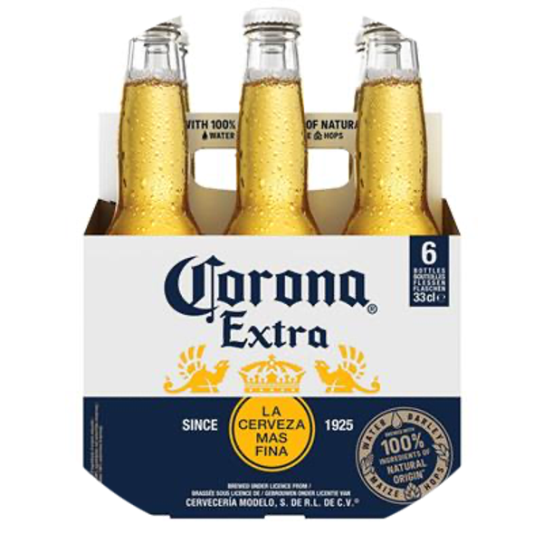 CORONA EXTRA OW BOTTLE 4X33CL 6-PACK Art nr. 57020