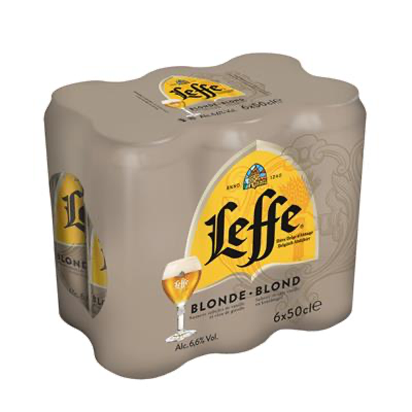 LEFFE BLOND CANS 4X50CL 6-PACK Art nr. 52963