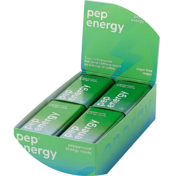 Display PEPPEDUP PEPPERMINTS CAFFEÏNE Desplay 8X24G