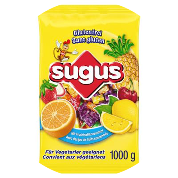 SUGUS GLUTENFREE ASSORTIMENT 1KG