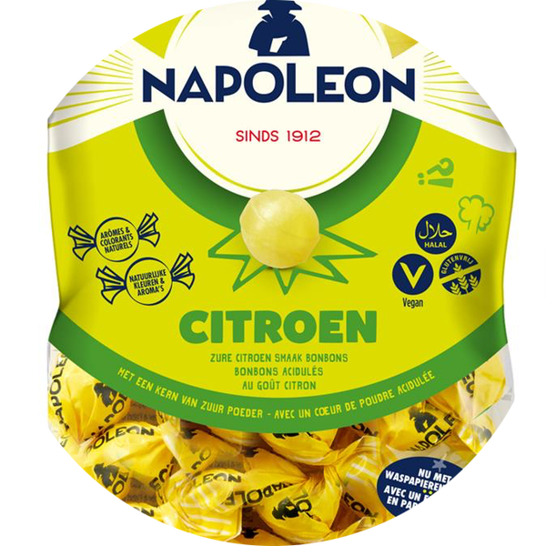 NAPOLEON CITROEN 12X150G  uit grootmoeders tijd