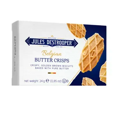 J Destrooper Natuurboterwafels 24g verp 92