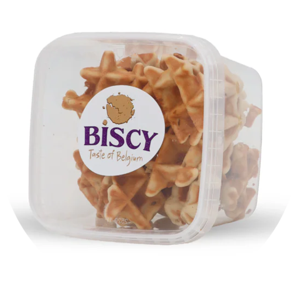 Biscy Mini Boterwafels 240g verp 120 collie