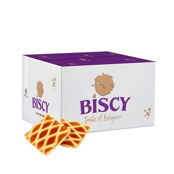 Biscy Carré Confituur 700g Verp 250 collie