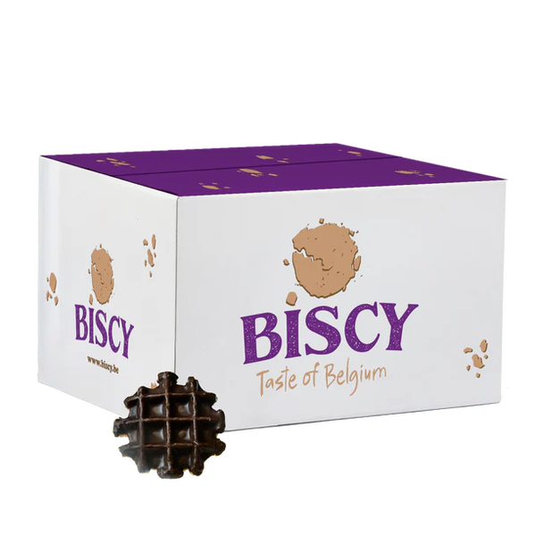 Biscy Vanillewafels met Cacaofantasie 700g Verp 250 collie