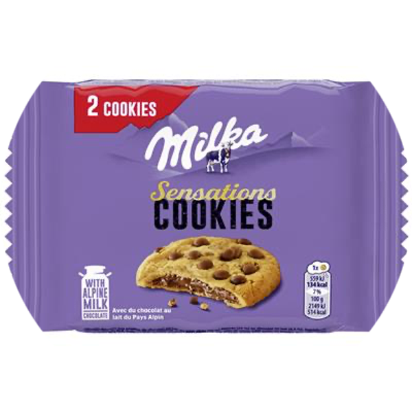 MILKA COOKIES SENSATIONS 24X52G Art nr. 42428
