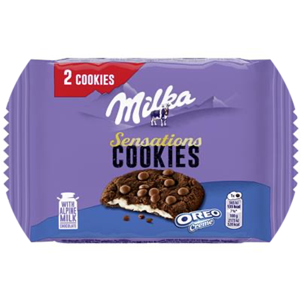 MILKA COOKIES SENSATIONS OREO 24X52G Art nr. 52038