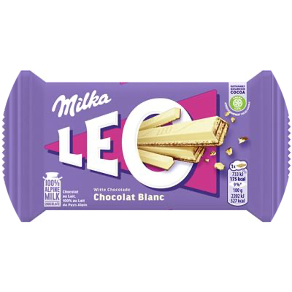 MILKA LEO WIT X32 Art nr. 17665