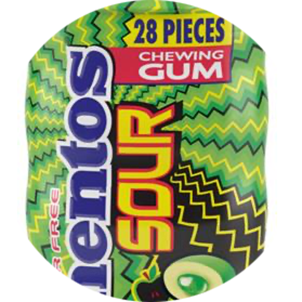 MENTOS GUM SOUR APPLE TRUMBL BOTTLE X6 Art nr. 55909