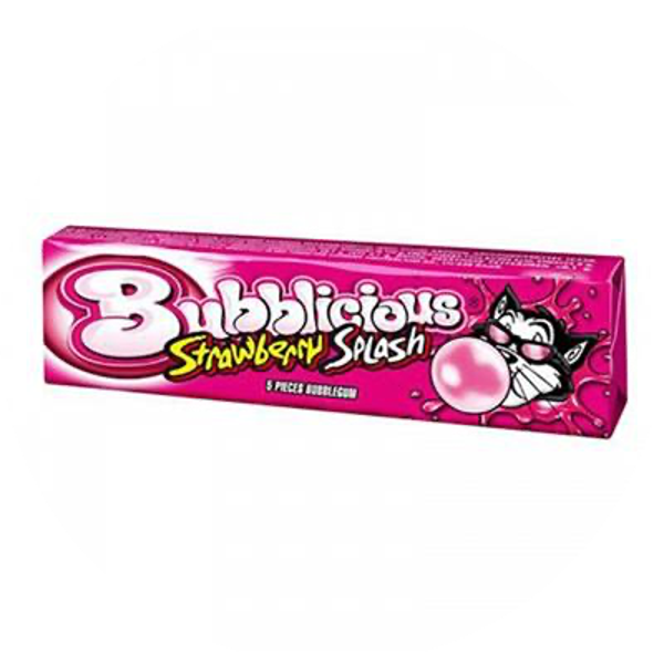 BUBBLICIOUS STRAWBERRY SPLASH X18 Art nr. 55617
