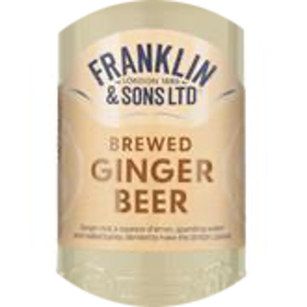 FRANKLIN & SONS GINGER BEER WITH LEMON 12X275ML Art nr. 53130