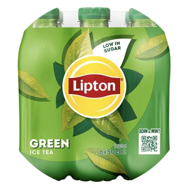LIPTON ICE TEA GREEN N-BRUIS PET 4X50CL 6-PACK Art nr. 50693
