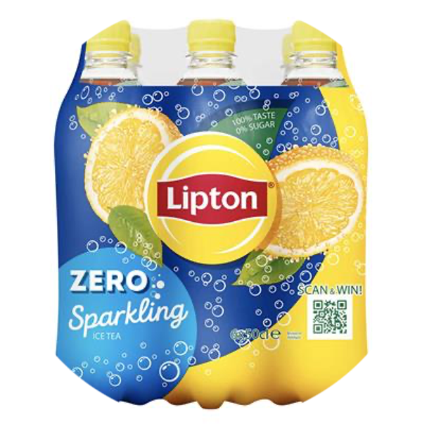 LIPTON ICE TEA ZERO SUGAR BRUIS PET 4X50CL 6P Art nr. 33797