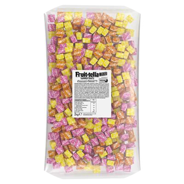 FRUITTELLA SUMMER FRUITS VEGAN ASS. 1X3KG
