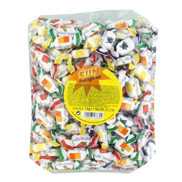 FUN FRUIT TOFFEE MIX 1KG
