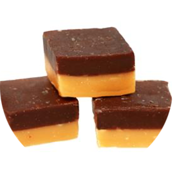 Hover om in te zoomen | Klik om te vergroten PICK & MIX OLD ENGLISH FUDGE VANILLE-CHOCO 3,25KG Art nr. 55593
