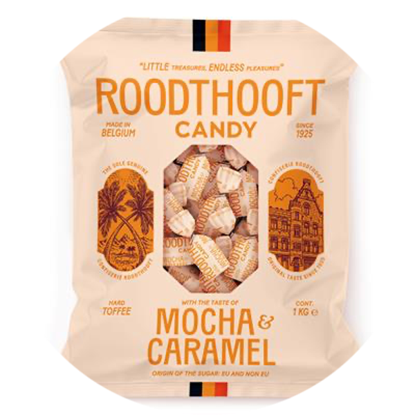 ROODTHOOFT MOCHA CARAMEL 1KG Art nr. 56088