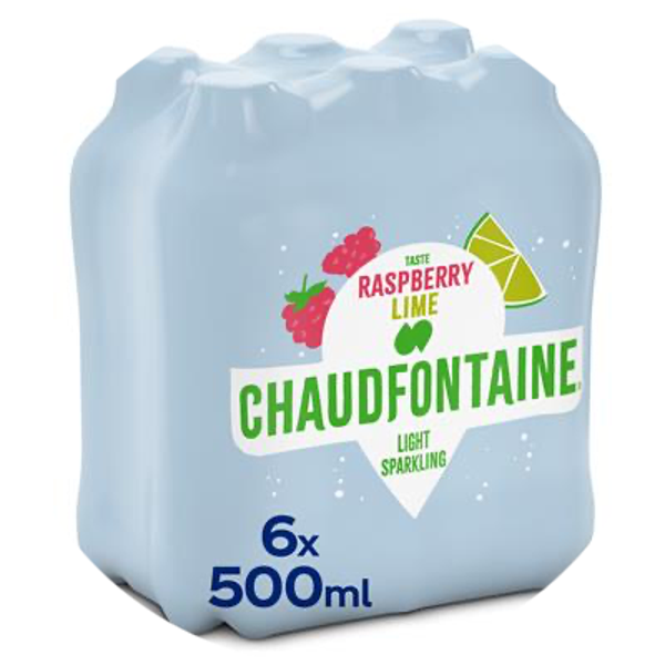 CHAUDFONTAINE FRAMBOOS LIMOEN PET 4X50CL 6-PACK Art nr. 54234