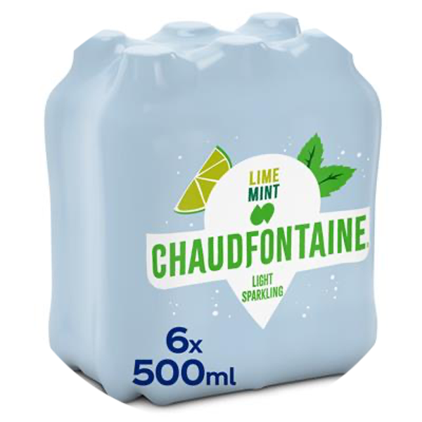 CHAUDFONTAINE LIMOEN MUNT PET 4X50CL 6-PACK Art nr. 54235