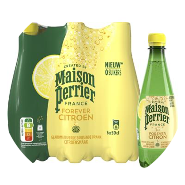 MAISON PERRIER FOREVER CITROEN PET 4X50CL 6-PACK Art nr. 24498