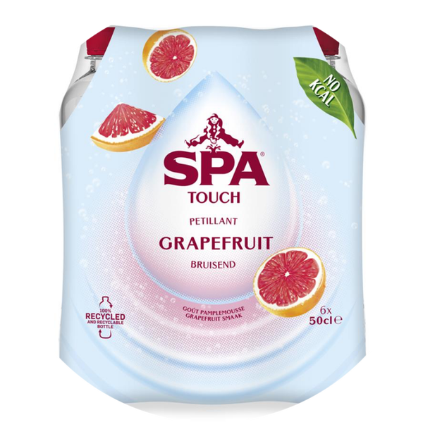 SPA TOUCH SPARKLING GRAPEFRUIT PET 4X50CL 6-PACK Art nr. 39776