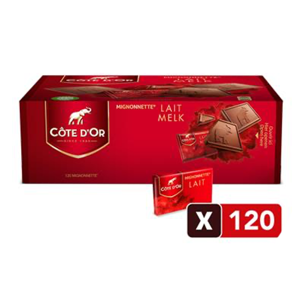 CÔTE D'OR MIGNONNETTES MELK X120 Art nr. 6481